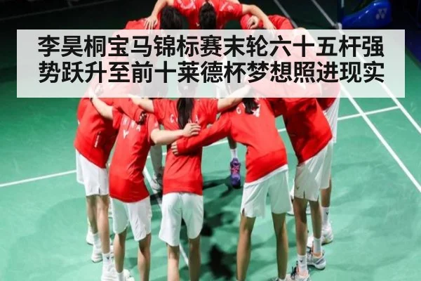 李昊桐宝马锦标赛末轮六十五杆强势跃升至前十莱德杯梦想照进现实